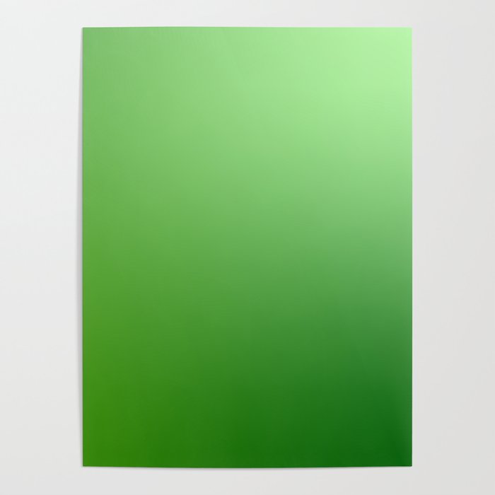 12 Green Gradient Background 220713 Valourine Digital Design Poster