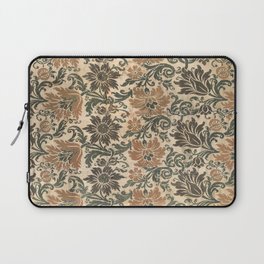 Distressed Antique Italian Floral Silk Laptop Sleeve