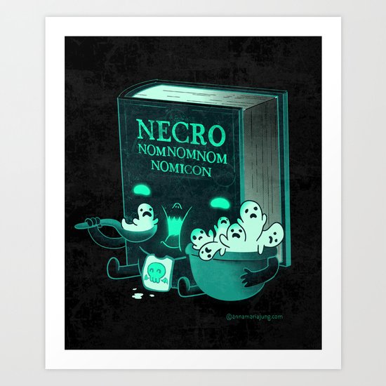 Necronomnomnomicon Art Print