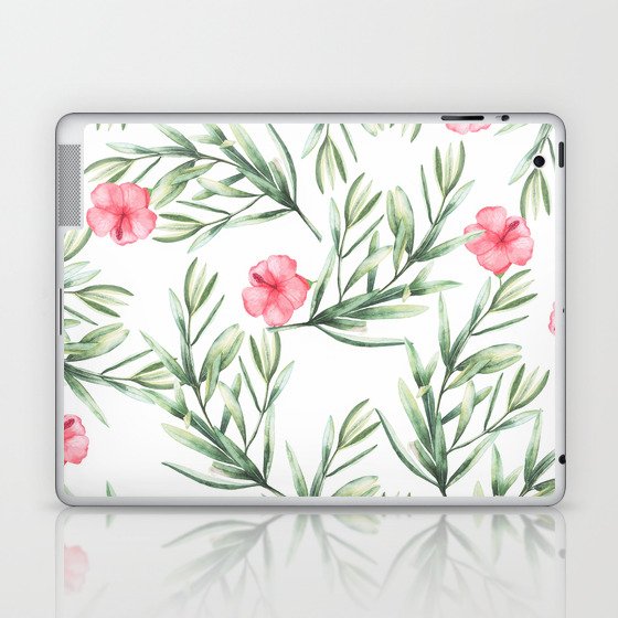 Delicate Hibiscus Laptop & iPad Skin