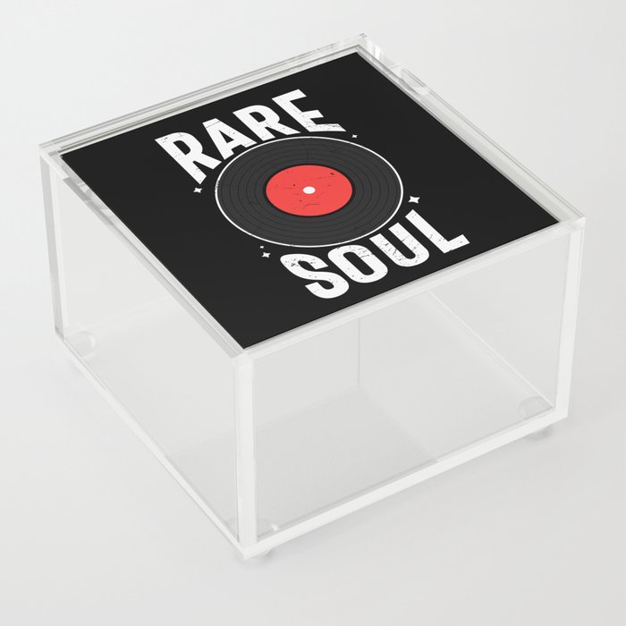 Rare Soul Retro Vinyl Record Acrylic Box