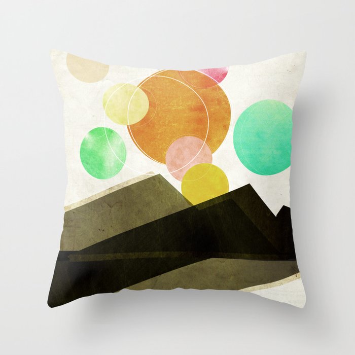 Unclaimed Mountain #1 Throw Pillow