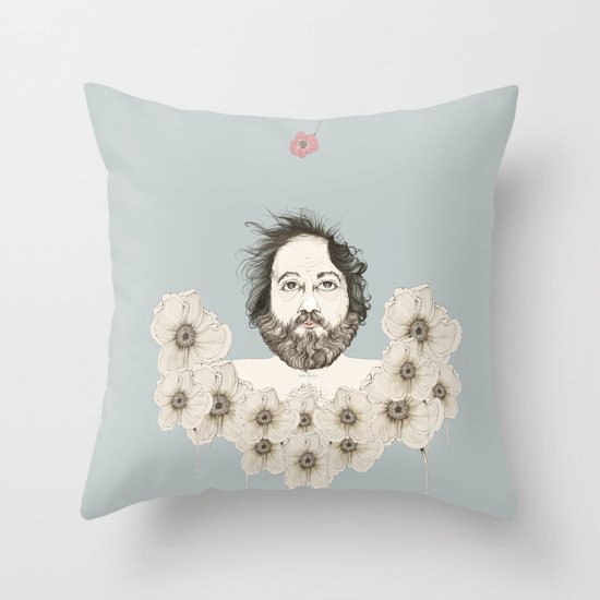 Waiting for spring ... Throw Pillow
