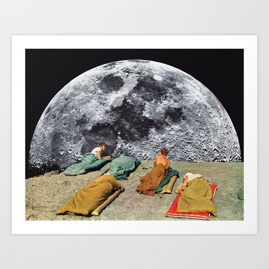 CAMPGROUND Art Print