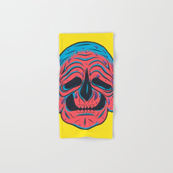 SLOPPY SKULL Hand & Bath Towel