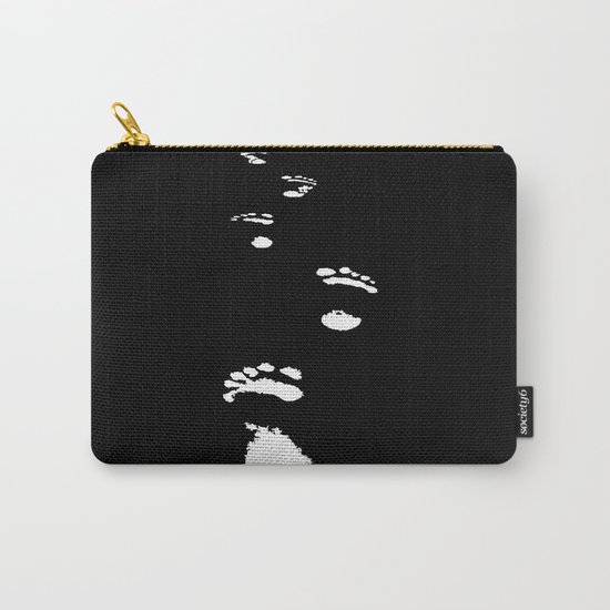 foot prints footprints Carry-All Pouch