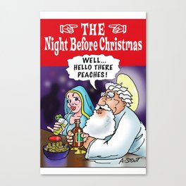THE Night Before Christmas! Canvas Print
