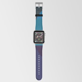 Coastal Nights - Blue Abstract byBrije Apple Watch Band