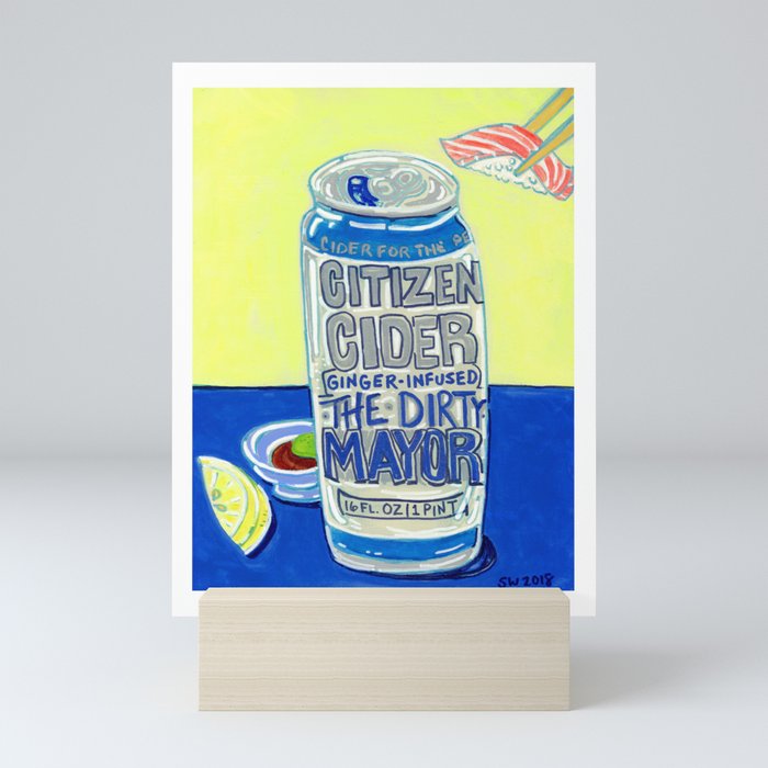 Citizen Cider - The Dirty Mayor Mini Art Print