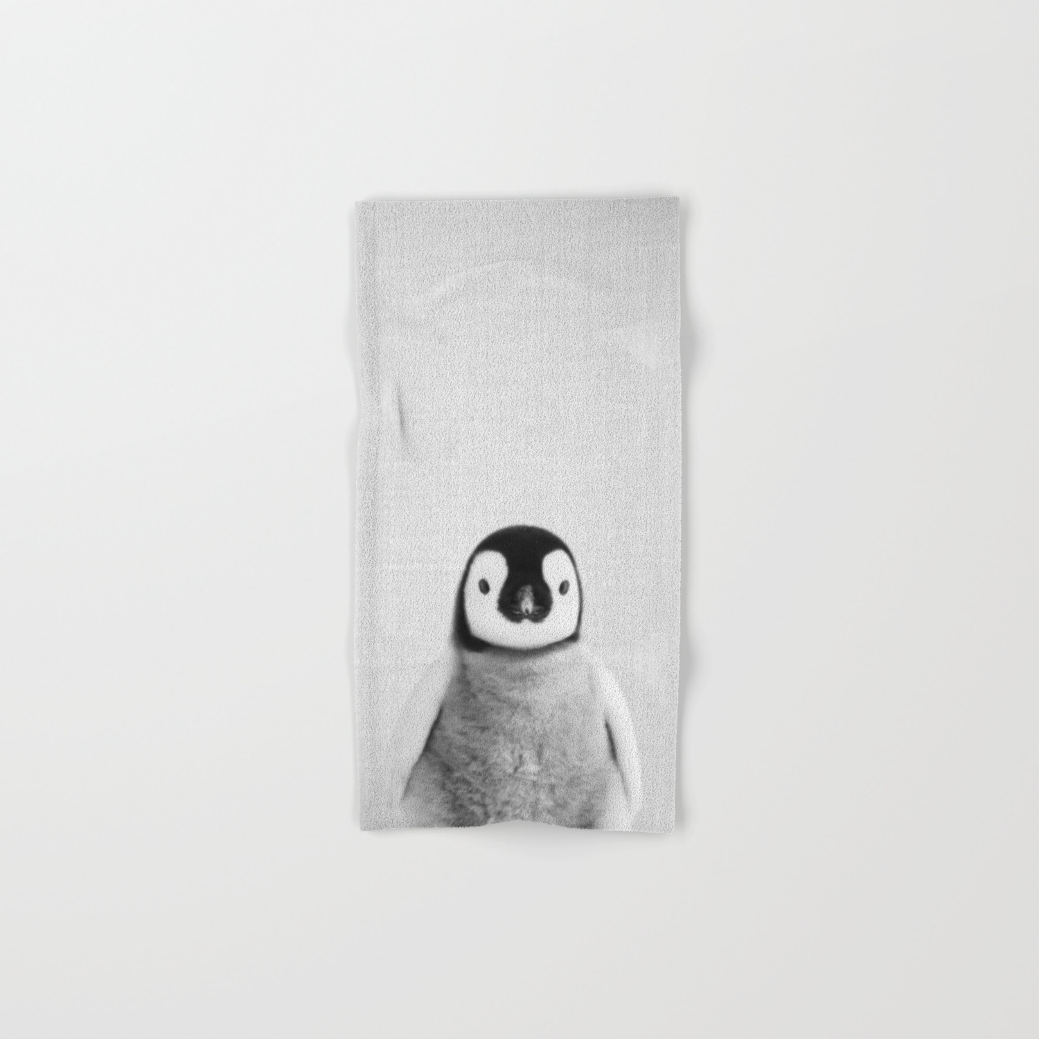penguin baby towel