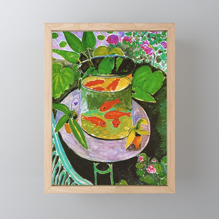 Henri Matisse Goldfish Framed Mini Art Print