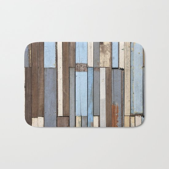Vintage Wood Bath Mat