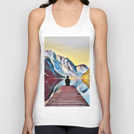 Lonely in the nature Tank Top