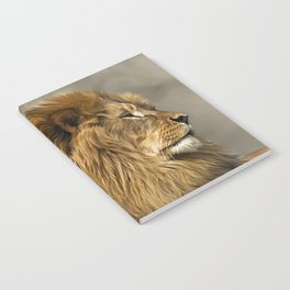 Drawing African Lion Notebook