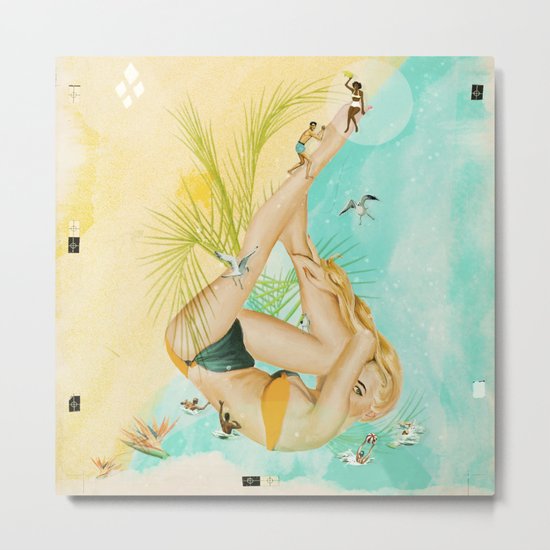 Beach Party Metal Print