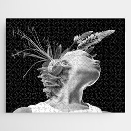 black and white j1 Jigsaw Puzzle