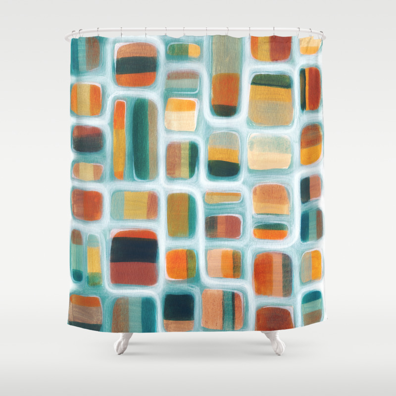 Color Apothecary Shower Curtain By Designkitchen Society6