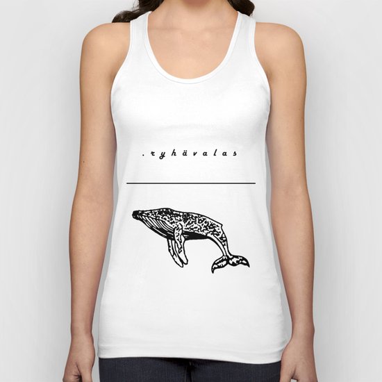 ryhävalas Unisex Tank Top