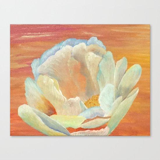Flower Love Canvas Print