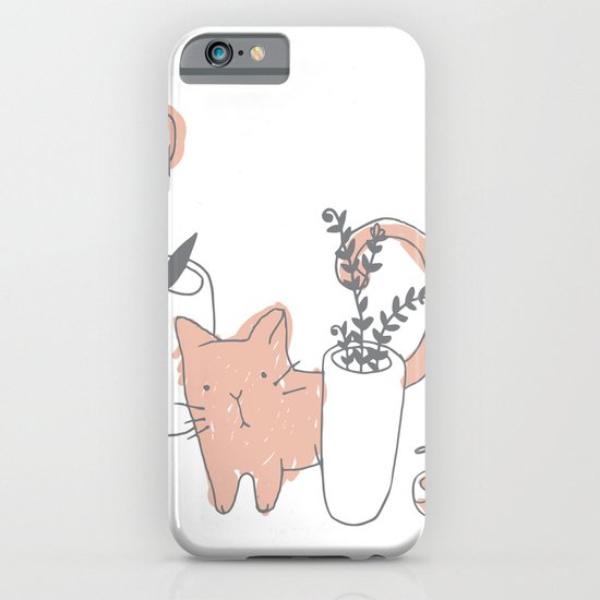 Fatty cat iPhone & iPod Case