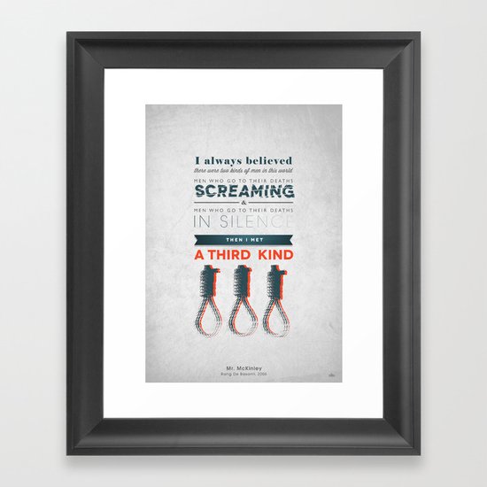The Third Kind Framed Art Print