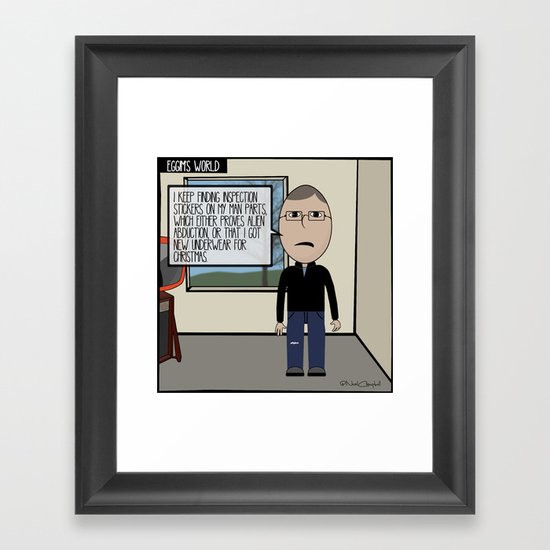 Eggim's World #1 Framed Art Print