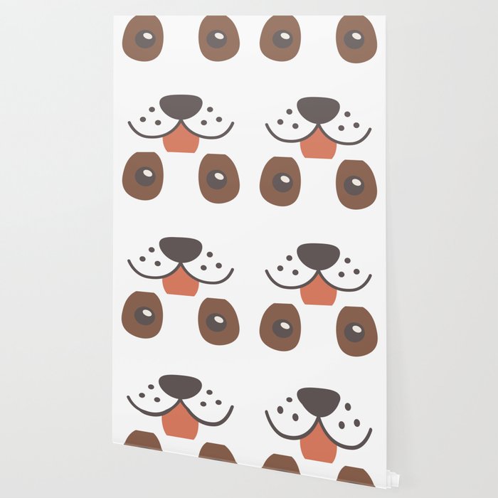 Dog Emoji Cute Bloodhound Wallpaper By Dogboo Society6