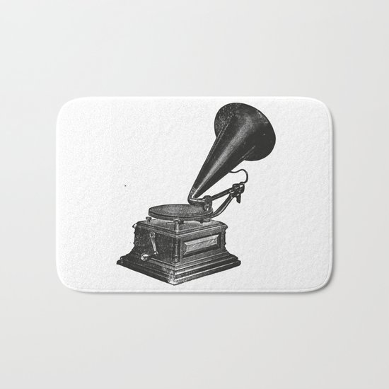 Gramophone 2 Bath Mat
