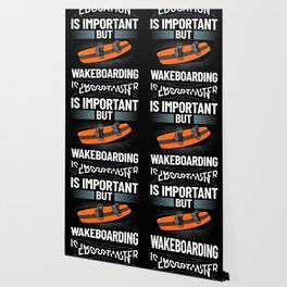 Wakeboarding Wakesurfing Boat Beginner Wallpaper