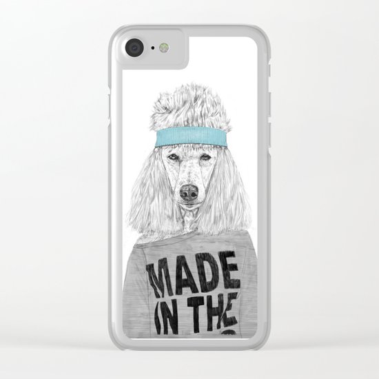 80's bitch Clear iPhone Case