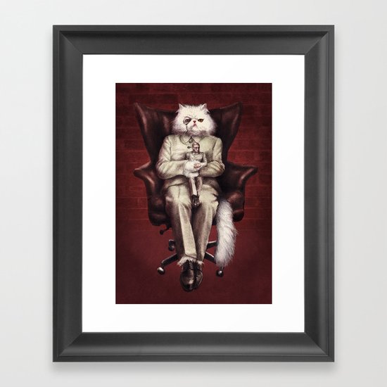 You Only Live Nine Times Framed Art Print