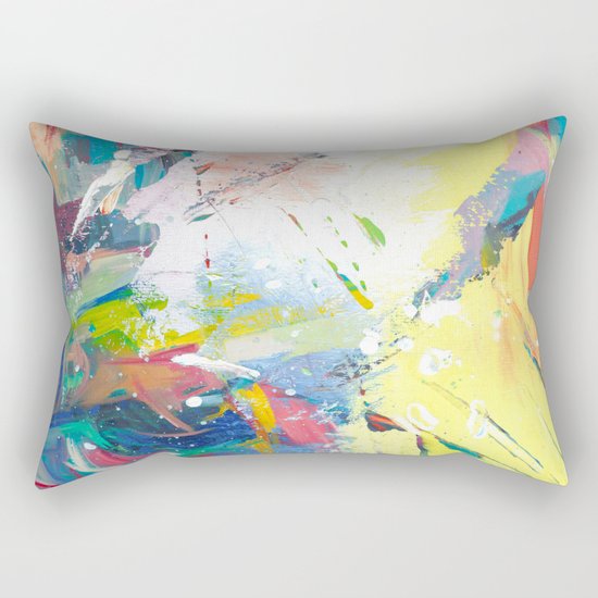 Abstract Rectangular Pillow