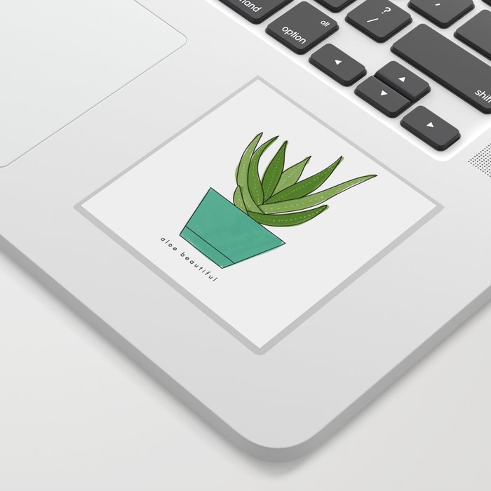 Aloe Beautiful Sticker