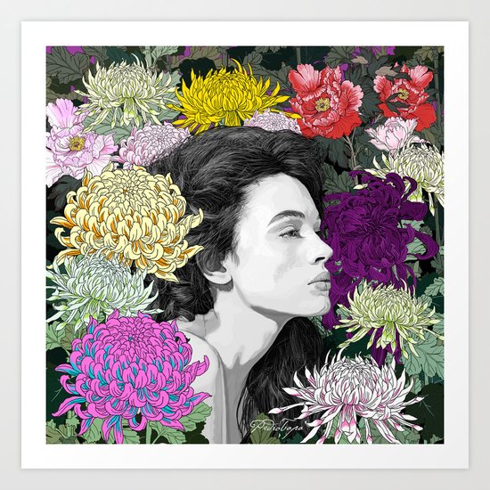 Living In The Moment Art Print