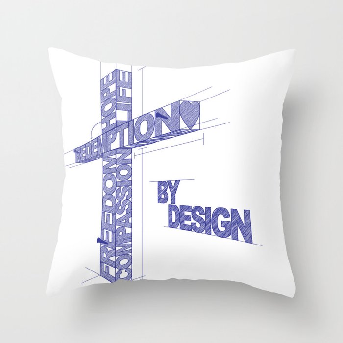 By Design Throw Pillow