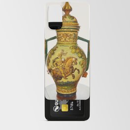 Medieval castle life | Luxury handmade decor | Colorful porcelain vase  Android Card Case