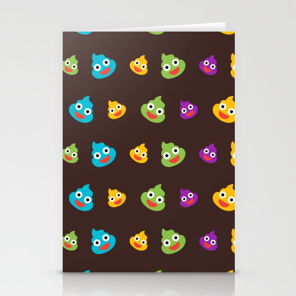 Poop Attack Stationery Cards