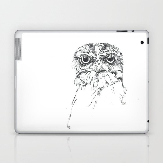 Grumpy Feathers Laptop & iPad Skin