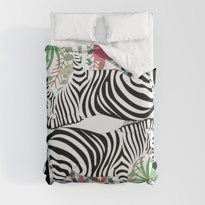 zebra Duvet Cover