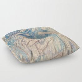 Edvard Munch - Astronomy Floor Pillow