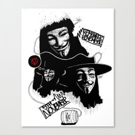 Vendetta Canvas Print