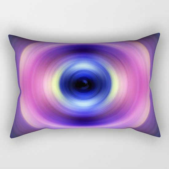 Ultraviolet Swirl Rectangular Pillow