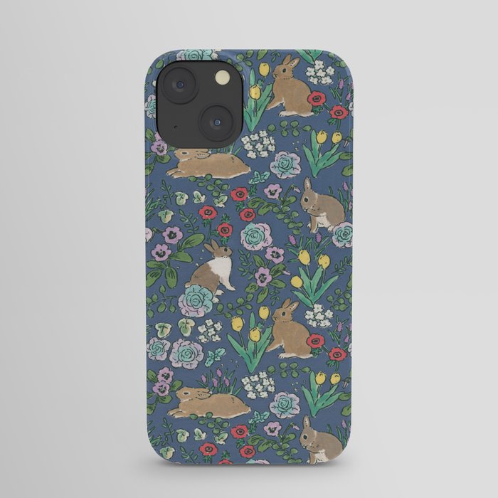 with early spring flowers iPhone Case
