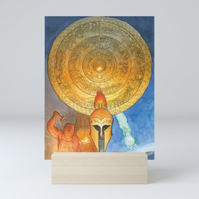 The Shield of Achilles Mini Art Print