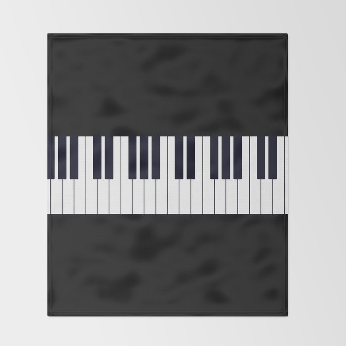 piano keys black and