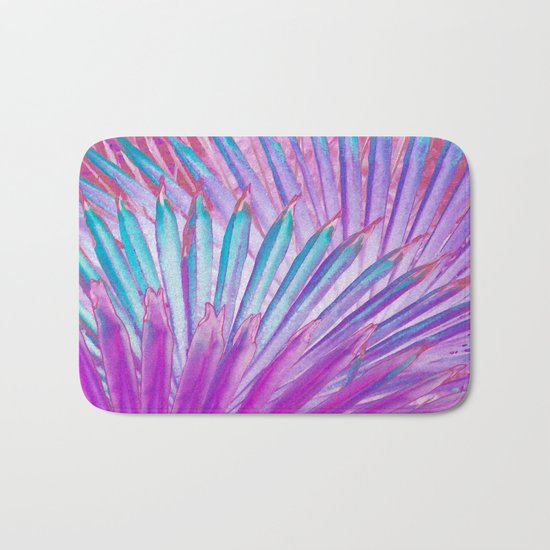 Glorious Morning in purple Bath Mat