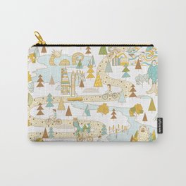Over the River and Through the Woods Carry-All Pouch