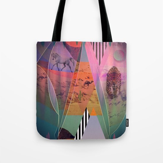 DISTORTED BOUNDARIES Tote Bag