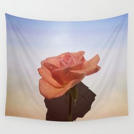 Pastel Rose Wall Tapestry