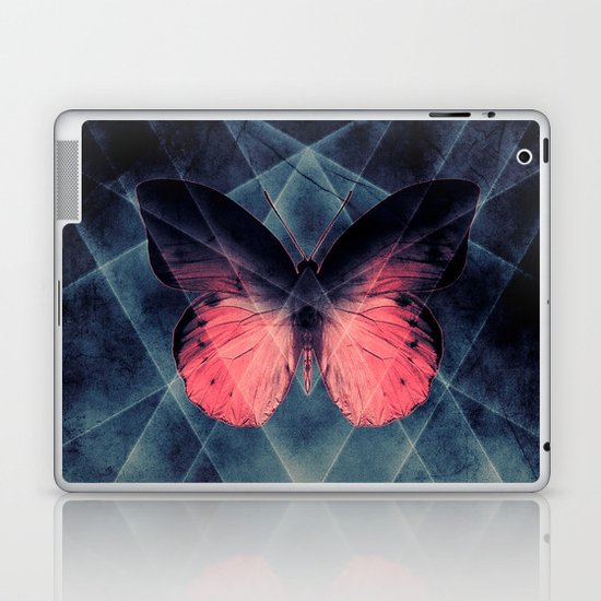 Beautiful Symmetry Butterfly Laptop & iPad Skin